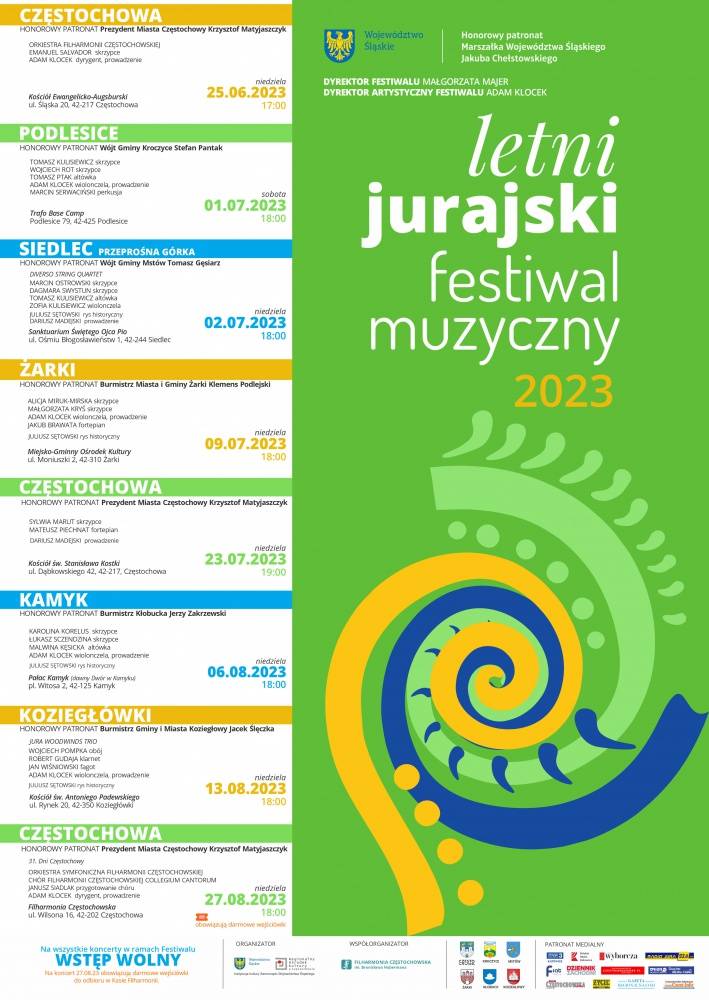 : Koncert Żarki 09.07.2023 Letni Jurajski Festiwal ...