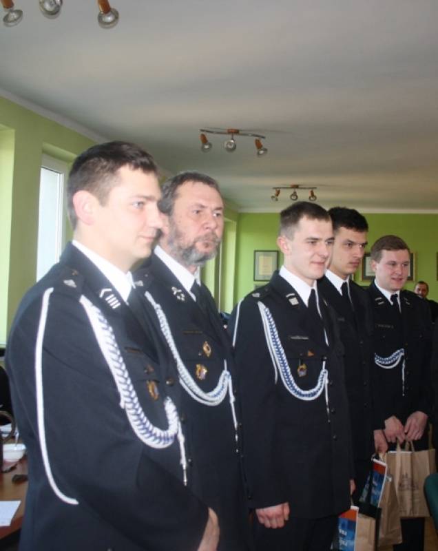 Od lewej: Andrzej Gzieło, Jarosław Labocha, Grzegorz Pompa, Dominik Stodółkiewicz, Michał Majer.