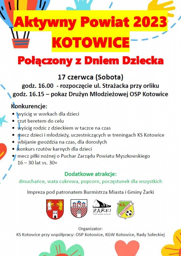 : 17.06. Aktywny Powiat i Dzień Dziecka. Kotwice.