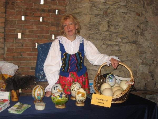 Malgorzata Dudek zaprasza na jajecznicę ze strusiego Jaja