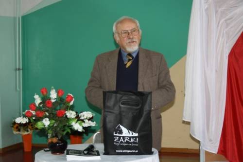Doktor Krzysztof Tabaka opowiadał o żareckich Żydach. 